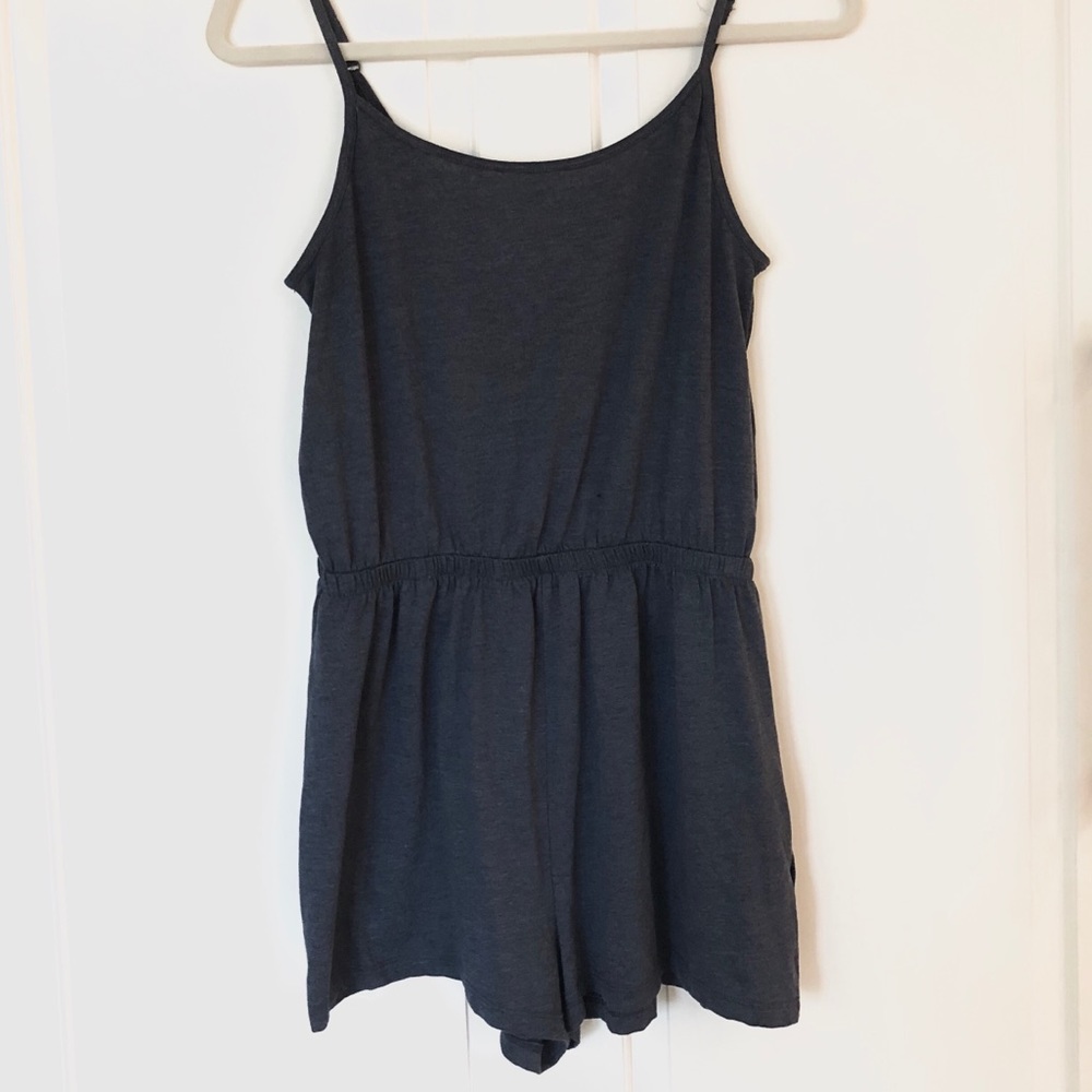 H&M Blue Gray Romper